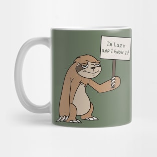 Lazy Sloth Mug